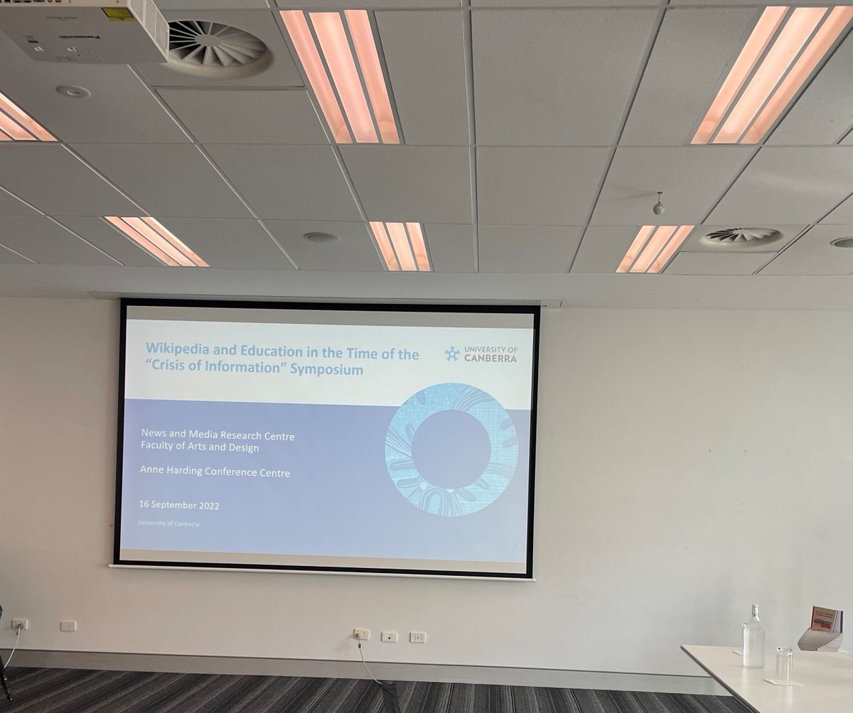 Welcome! #wpinfocrisis 

<a href="/mathieuoneil/">Mathieu O'Neil mathieuon.bsky.social</a> <a href="/UniCanberra/">University of Canberra</a>