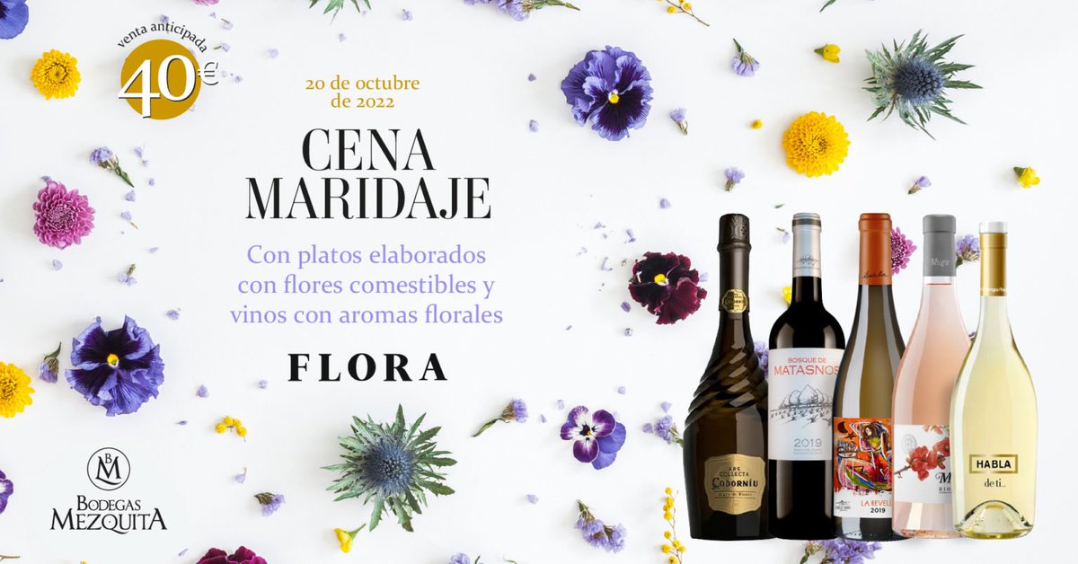 Si vives en #cordoba o tienes pensado pasar el 20 de Octubre por allí, no te pierdas la cena maridaje de <a href="/BodegasMezquita/">Bodegas Mezquita</a> podrás degustar nuestro “Etiqueta Blanca”
Aquí toda la info: bodegasmezquita.com/cena-maridaje-…