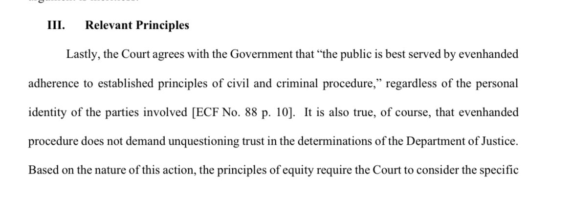 Judge Cannon appoints a special master &amp; refuses to lift the injunction prohibiting DOJ from using classified documents to further the criminal investigation, also impeding intelligence community review of the damage Trump has done. Next, 11th Circuit for appeal. Terrible ruling.