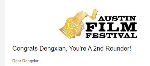 Thanks @WritingByErica for the help! Thanks @austinfilmfest! #screenwriter #ScreenwritingTwitter #screenwriterlife