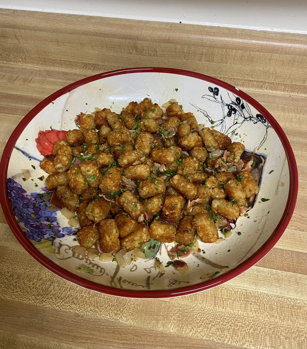 Brats, mustard, and <a href="/foodwishes/">Chef John</a> German tater-tot potato salad.  Perfect pre-Oktoberfest dinner!