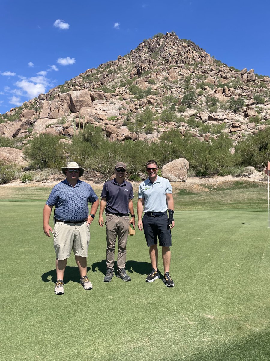 Visited Desert Highlands Scottsdale today setting up Zach, Curtis and team with our new ⁦@spiio_official⁩ dashboard. We will present how they are using their #spiiodata during the Super & Suds meeting Nov 2.