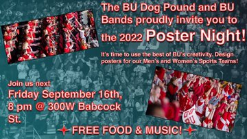 Reminder to join us and <a href="/BUBand/">BU Bands</a> tomorrow! We're excited to meet everyone! Stay tuned for a special guest👀