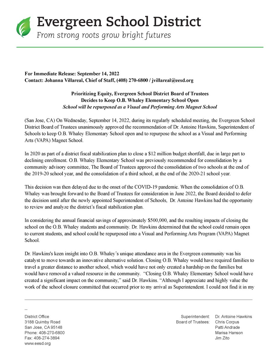 EvergreenESD tweet media