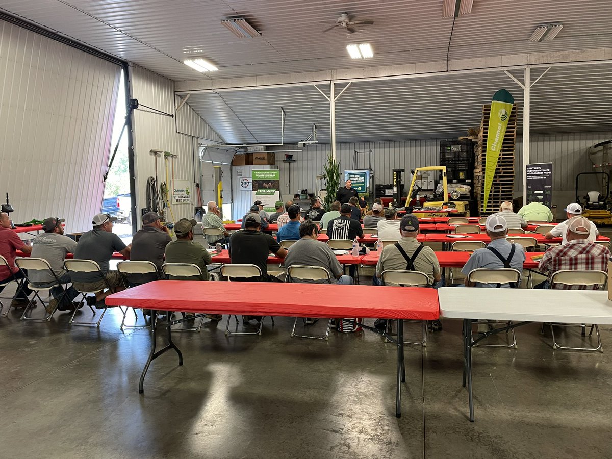 _mccann32's tweet photo. Stoutsville Seed Shed • The S3 Experience

Glad that Meristem can be a Solution to enhance that Channel Seed

Thanks for the partnership, @RittingerSean https://t.co/FSWafq7fX6