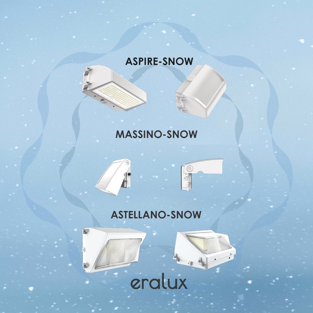 eralux_inc's tweet photo. Warm welcome to the ERALUX SNOW SERIES. Featuring ASPIRE-SNOW, MASSINO-SNOW, and ASTELLANO-SNOW. All power switchable and CCT selectable. Soon to be readily available in white and aluminum finish.

Contact your distributor for more details! https://t.co/sqJRvguUpF