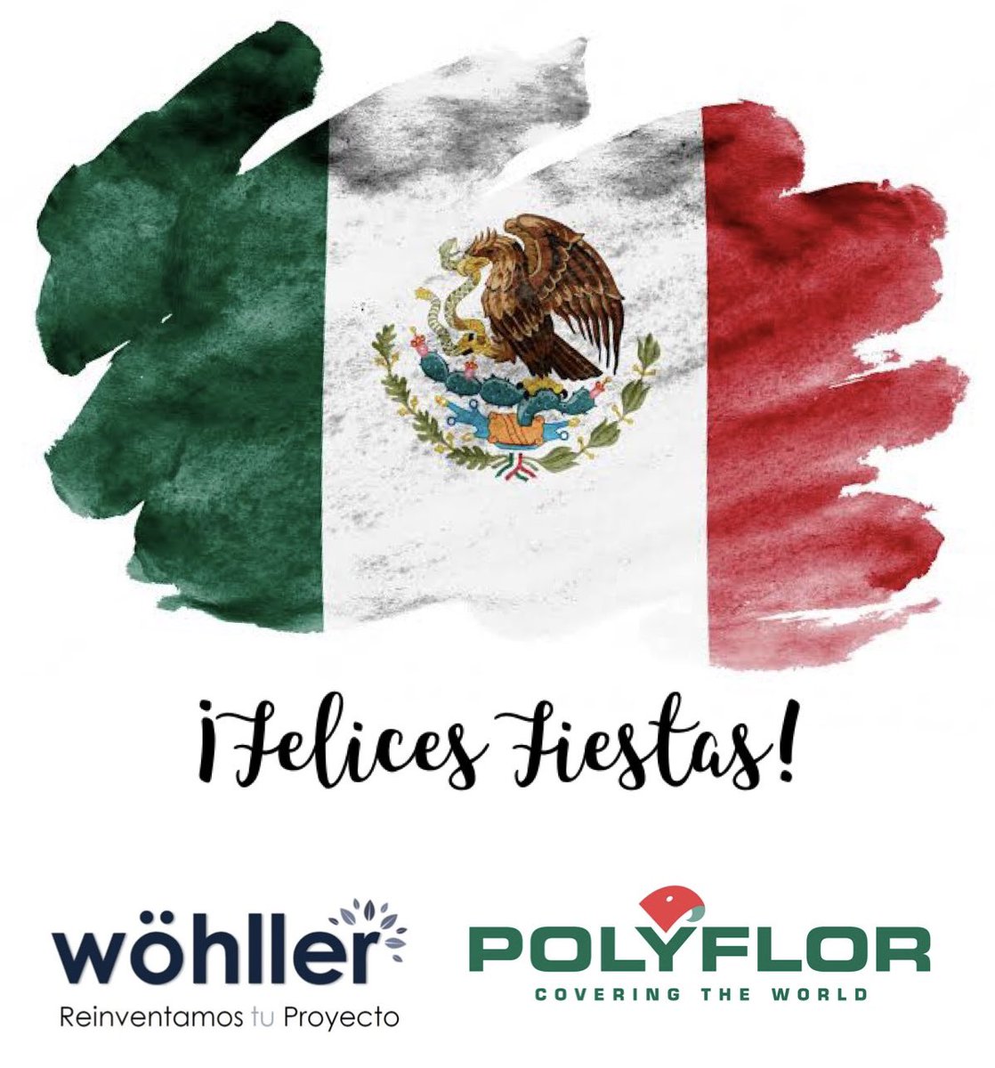 Wohller1's tweet photo. ¡Viva México! ¡Felices Fiestas patrias! #15deseptiembre #vivamexico #wöhller #wohller #polyflor #polyflormexio https://t.co/ogoMsQKlSJ