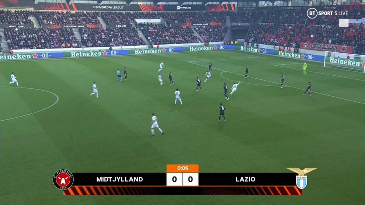 Full match: Midtjylland vs Lazio