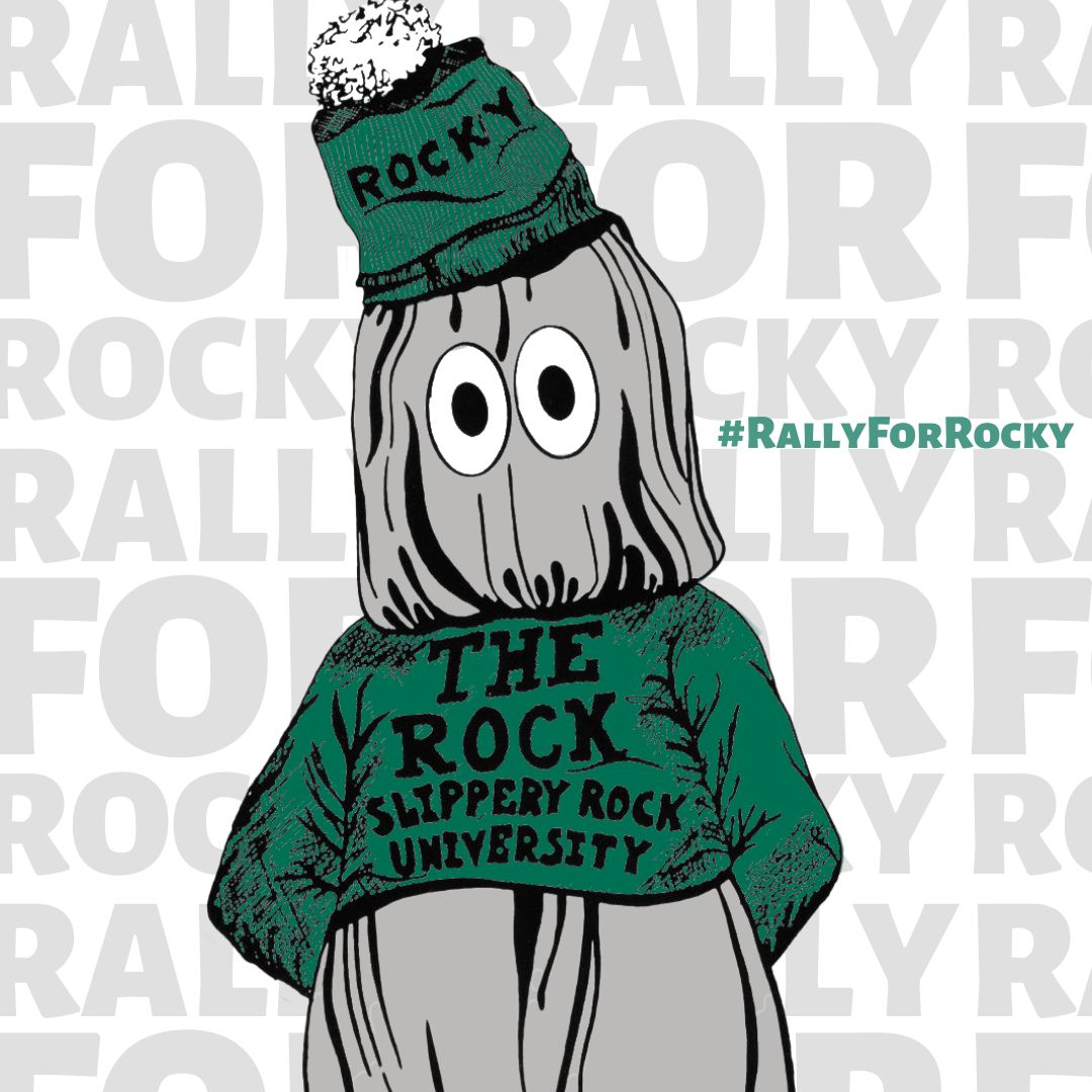 SRUAdvancement's tweet photo. #RallyforRocky  At $22,000, we will release Rocky for a one-time appearance at Homecoming 2022! All Donations to the Release Rocky campaign will support the SRU Scholarship Fund, making it more affordable for incoming students to attend The Rock. https://t.co/5EmViaUWfZ https://t.co/eDGBPq4BkS