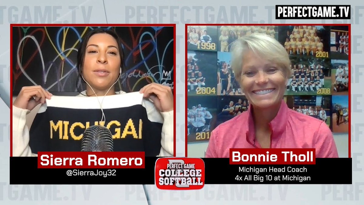 Love this interview. Thanks to @PG_Softball, @lifeisgreatsut and @Sierrajoy32 (💙) for having @btholl on and talking some Michigan softball and #Team46. #GoBlue WATCH: youtu.be/0vEopgPgmKQ