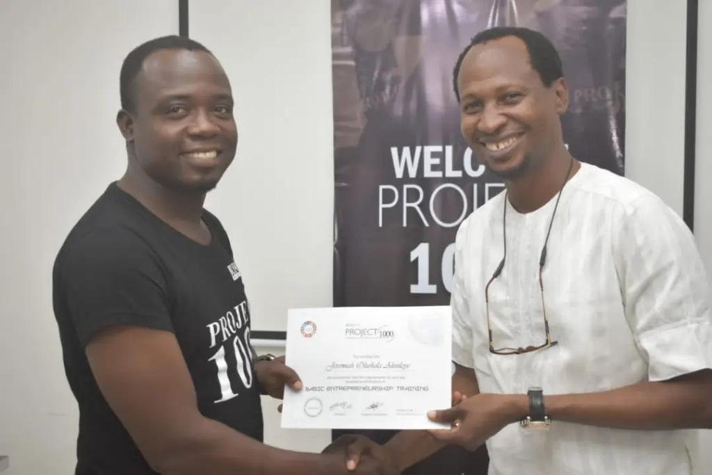 project1000_ng's tweet photo. They came. They participated. They completed it. The new faces of the Project 1000 Alumni. 
.
.
.
Photo credit: @HouseofklassLtd https://t.co/lfC9KjcNwv