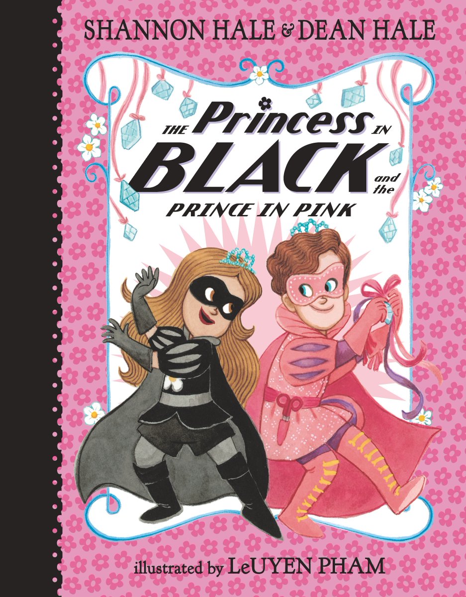 Oh yay! I get to add more #PrincessInBlack love today. COVER REVEAL for book 10! Coming April 11, THE PRINCESS IN BLACK AND THE PRINCE IN PINK. This is the one kids have been asking for since book 1.