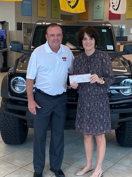 Thank you, <a href="/RiataFord/">Riata</a> Fixed Operations Director Kevin Hopper, for presenting a Platinum Level check toward the <a href="/FoundationManor/">Manor Schoolhouse Foundation</a>  Innovative Grants Program. The committed and creative <a href="/ManorISD/">Manor ISD</a> educators and staff will benefit greatly.