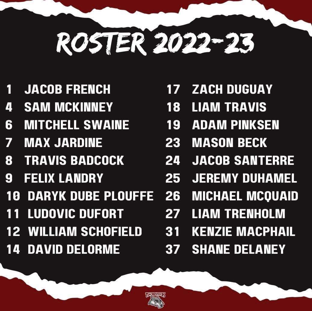 Home Opener!
Saturday
Timberwolves vs. <a href="/TigersHockeyMHL/">Campbellton Jr. A Tigers</a> 
#BiggerBetterLetsGo #YouShouldSeeUsNow #DefendTheDen #Miramichi