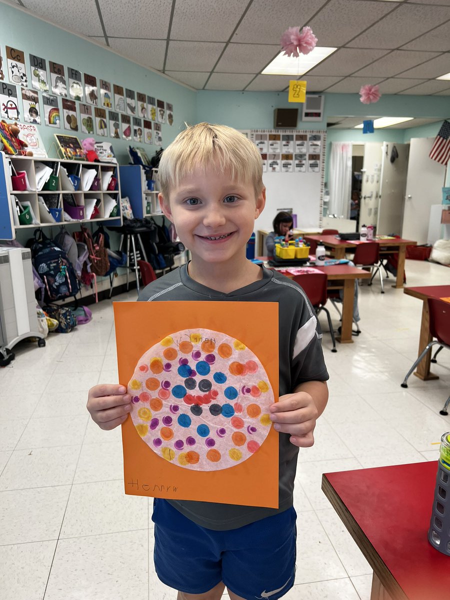 We loved celebrating #internationalDotDay in K!! <a href="/glndschools/">Goochland County Public Schools Schools</a> @GES_lions #TheDot