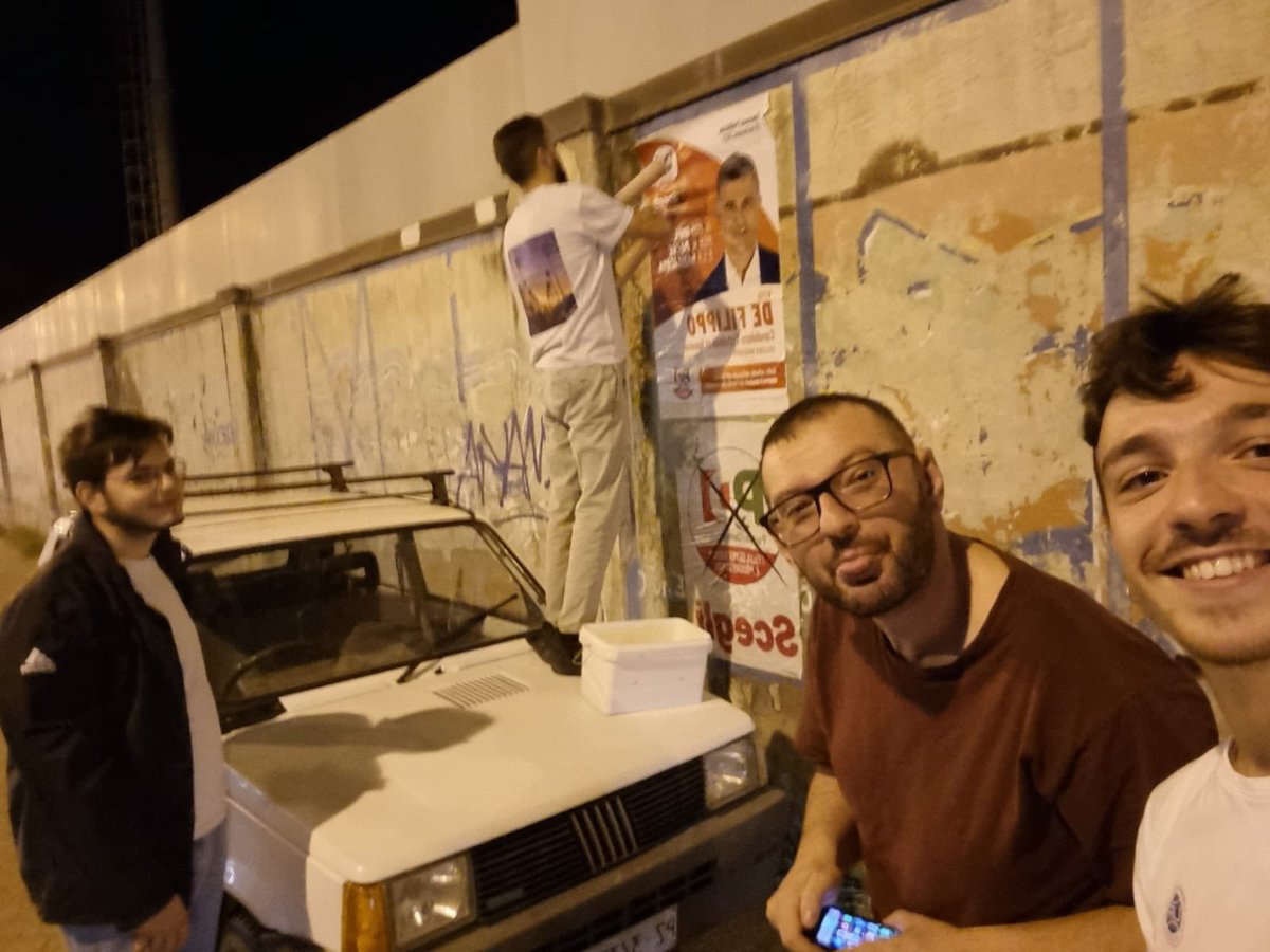 elio_sileno's tweet photo. Non ci fermiamo mai.. https://t.co/qGZxptnhfp