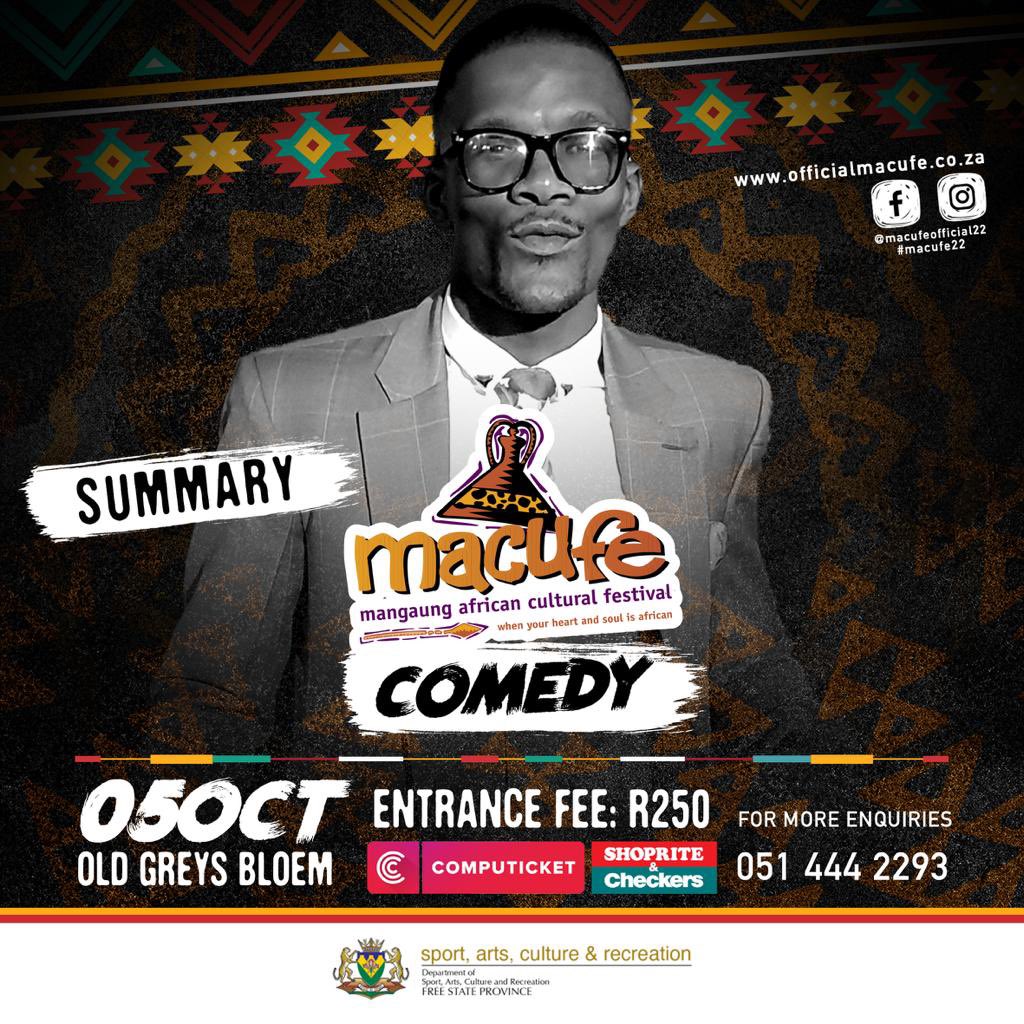summar_y's tweet image. Bloemfontein cry no more Summary is coming on the 5th of October.. @macufe @macufeofficial22 
#halalamacufe
#macufe22
