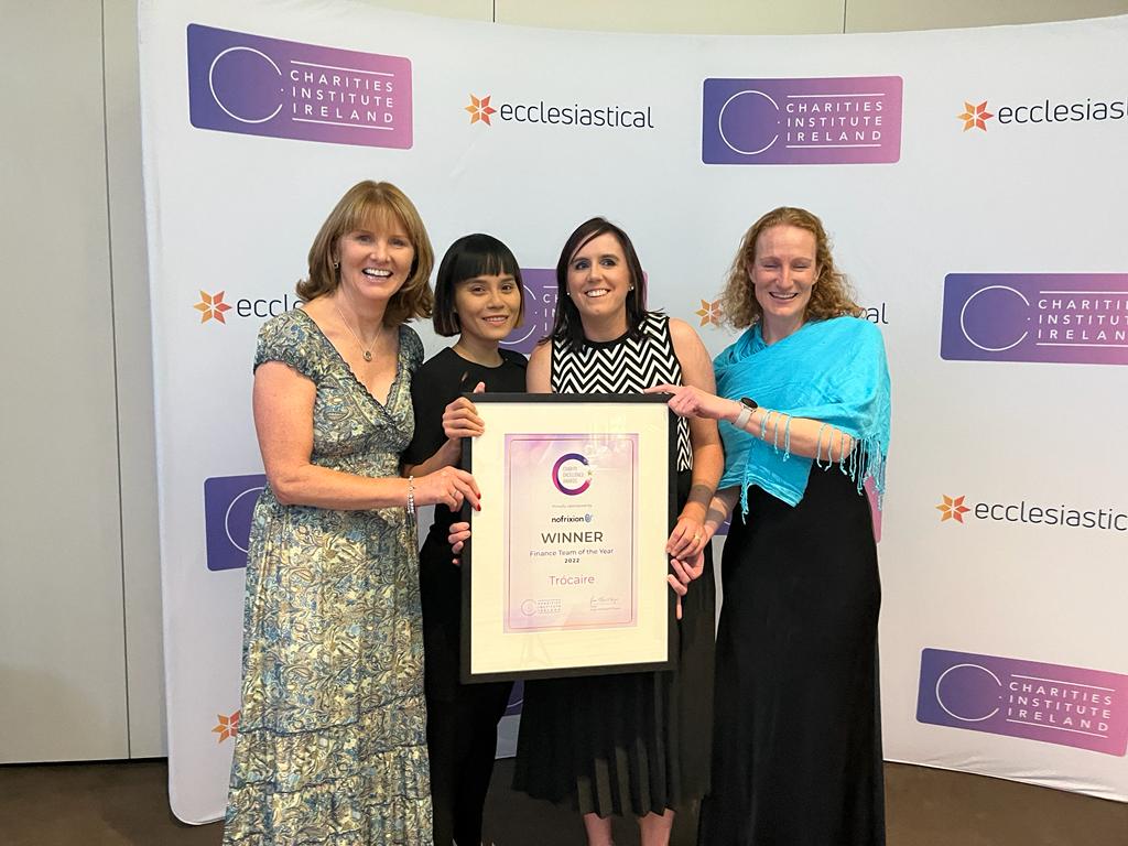 I am so proud of our Finance Team who have just been declared Finance Team of the Year at the Charity Excellence Awards. So well deserved!

 @CiiTweets #CEA2022 <a href="/trocaire/">Trócaire</a> #UntilLoveConquersFear