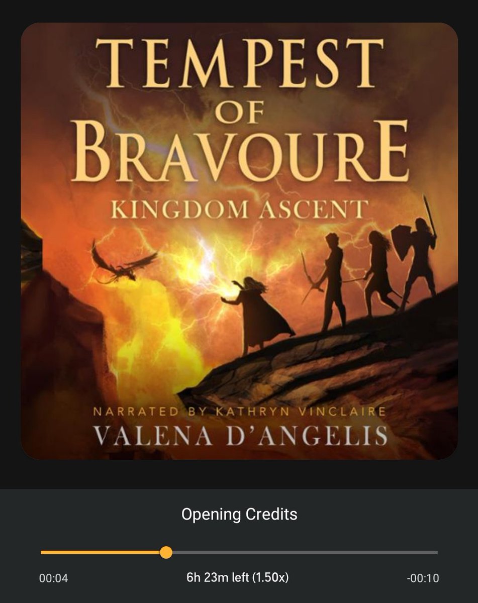vm00z's tweet photo. Remember when I wrote that one fantasy book?
Well, it's an audiobook now! 
https://t.co/ZPgjZUXUhO
I found a great voice actress and I decided to hire her. Her voice was perfect for my story 🧡
You can't tell me "sorry I prefer audio" anymore 😛 https://t.co/sAfdiVGQBW