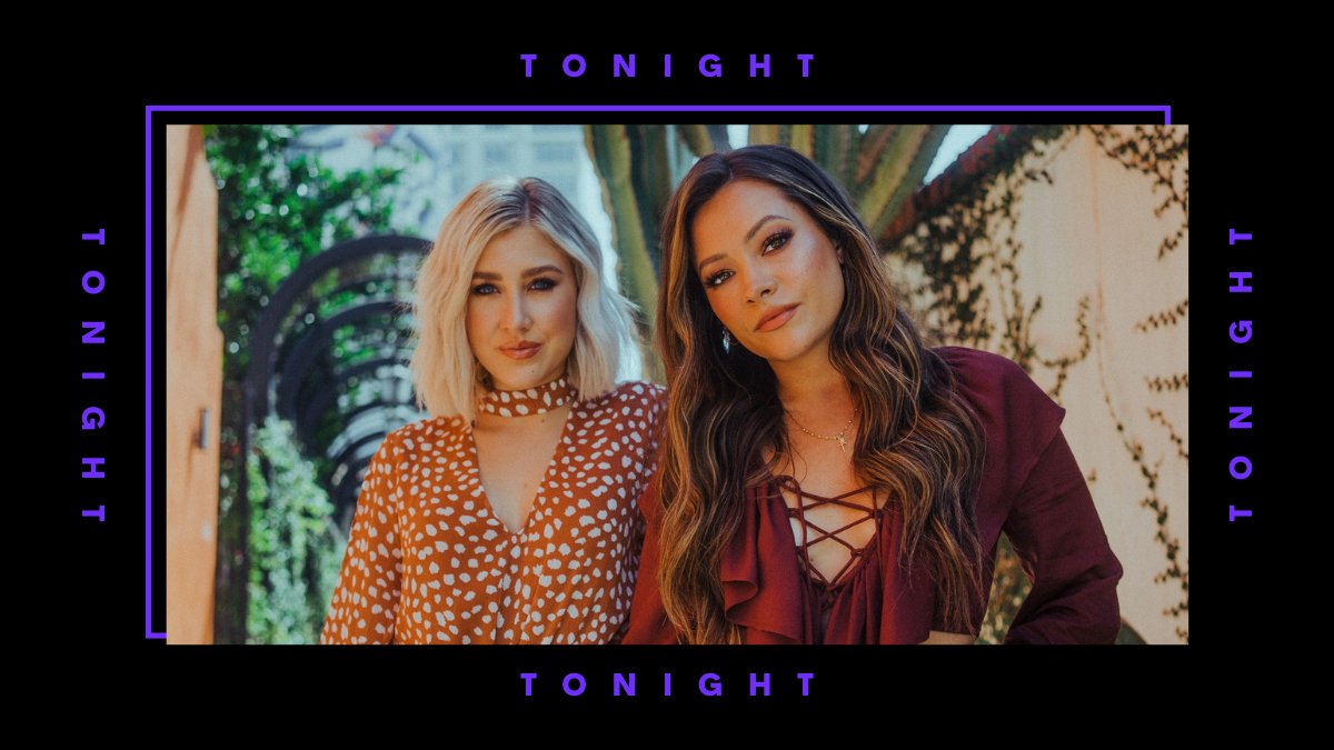 Next week <a href="/MaddieandTae/">Maddie & Tae</a> are releasing their album Through The Madness: Vol. 2! Tonight, we're checking in with them as they're getting ready for that release - tune in just after 8:00 ✨