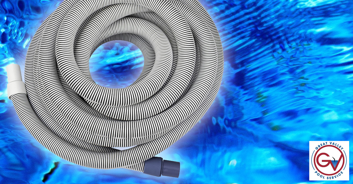 greatvalleypool's tweet image. The right-sized vacuum hose will make cleaning your pool much easier - too short, &amp;amp; it may not reach all the surfaces of the pool. Too long, and it can tangle, be awkward to maneuver, &amp;amp; will have less suction power.

shop.greatvalleypool.com/shop/showprodu…

#vacuumhose #poolmaintenance #pooltips