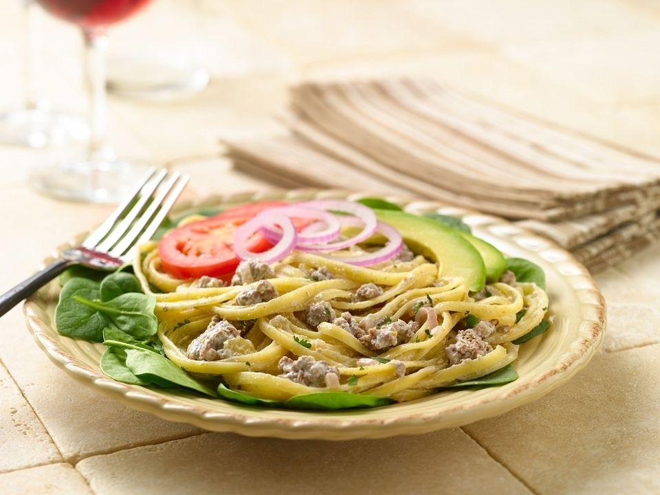 A new spin on a beefy classic - Beef Stroganoff Nuevo! @beefitswhatsfordinner ⁠
Link in our bio ⁠
⁠
⁠
#beef #beeftogether #nybeef #LinguineDay instagr.am/p/CiierYDOm0L/