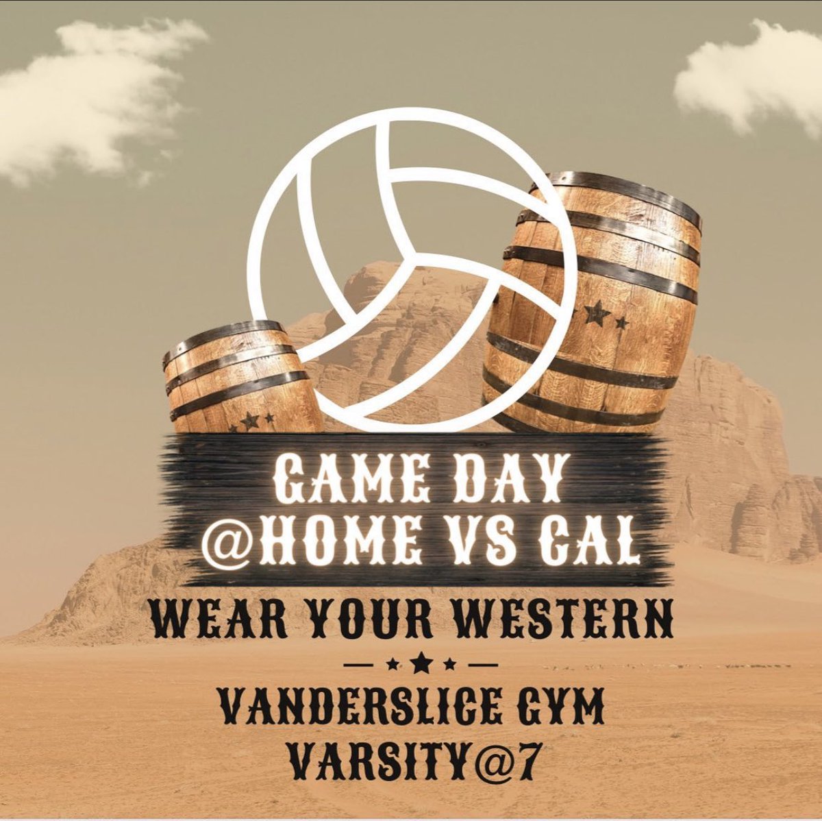 First home match tonight! See YOU there!