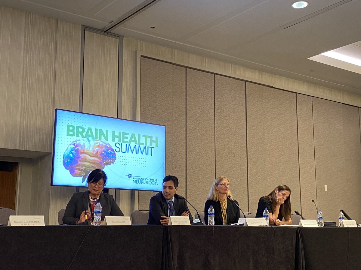 Hearing from impactful stakeholders on brain health including from the IHME, the House Ways and Means Committee, AARP, and Centers for Medicare & Medicaid #BrainHealthSummit @AANmember #BrainHealth #AANAdvocacy