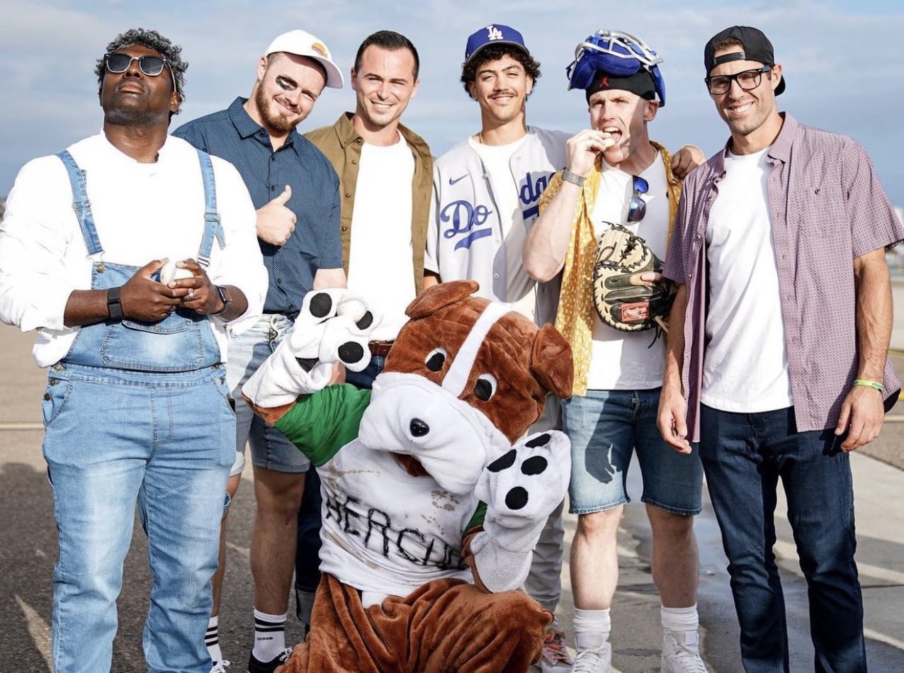 Dodger Blue on X: Miguel Vargas needed to watch The Sandlot before  #Dodgers dress-up day.   / X