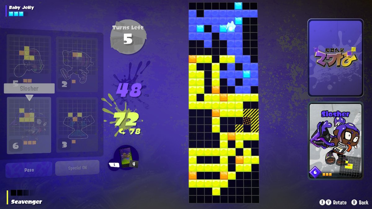 gontauru's tweet photo. I know what I must say... But I don't know if I have the strength to do it. #Splatoon3 #NintendoSwitch https://t.co/JMt6ig8oEI