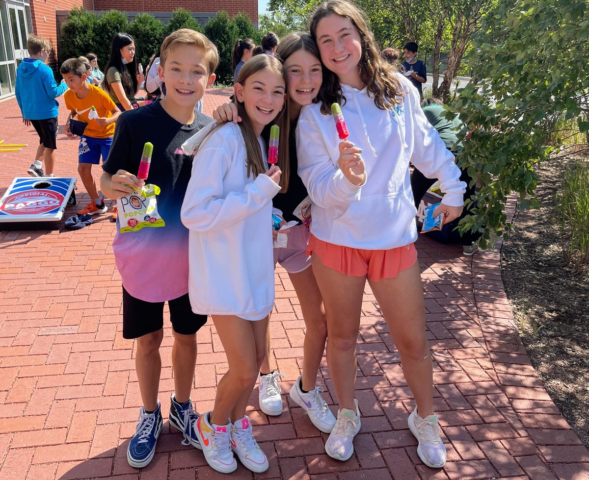 We concluded our Summer Reading Road Trip with one final stop: a backyard bash! Students reviewed their books and enjoyed games on the patio. 

#D30Learns #D30Reads