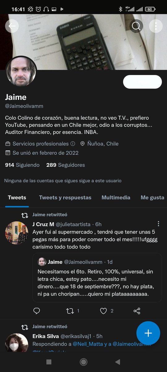 BiosDeMierdaCL's tweet photo. ¿Pamela Jiles, eres tú? (?!?) #BiosDeMierda #BiosDeMierdaCL

(Ni Yandar y Yostin en la Quinta Vergara tuvieron un repertorio tan escaso como el TL de este tuitero!!) https://t.co/16Zp1Nc8NM