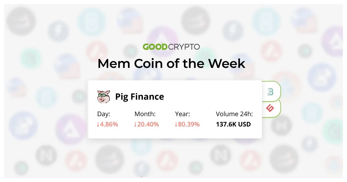 🗣 $PIG and <a href="/GoodCryptoApp/">goodcryptoX</a>
🐷🇺🇦
This is a clear path for both of them,
Follow #pigtoken now in one of the best crypto app.
<a href="/Pig_Finance/">PIG 🐷</a>