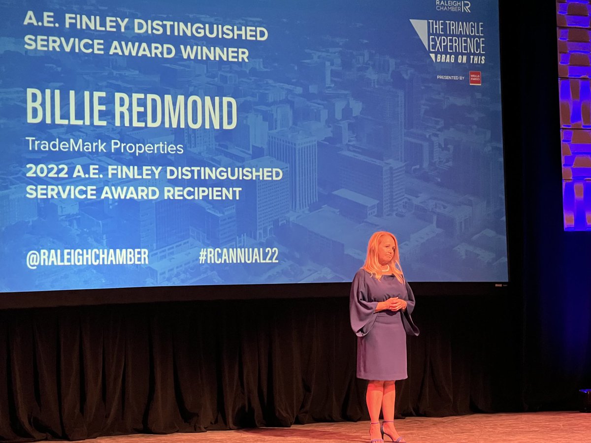 Congratulations Billie! Well deserved #RCANNUAL22 #experiencepoe