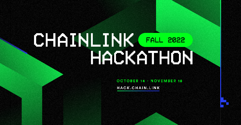 SmartContract's tweet photo. 🚨 The #Chainlink Fall 2022 Hackathon is open for registration 🚨

- Compete for $300K+ in prizes
- Attend expert-run workshops
- Connect with the best in #Web3

Sign up to help build the next generation of #dApps👇