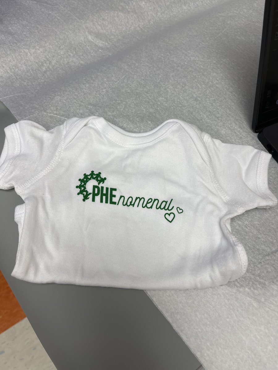 WashUMedGen's tweet photo. Today we had the pleasure of meeting our newest member of our #PKU family. Because of newborn screening, this infant was identified to due to a high phe level, diagnosed with PKU and was started on treatment within the first week of life. 🏆#2022NBS thx @npkua for the onesie! ❤️ https://t.co/VmKToh4egM