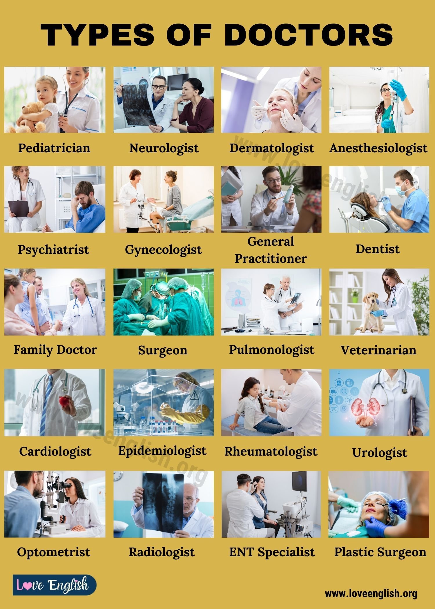 Sathish kumar on twitter rt english idioms9 physician specialties