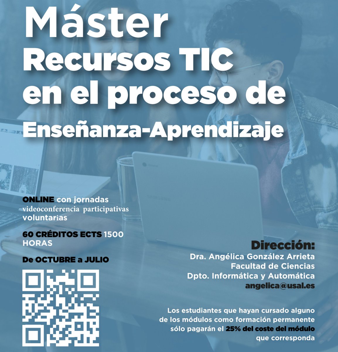 Máster Recursos TIC en el proceso de Enseñanza-Aprendizaje - Online Facultad de Ciencias <a href="/fcienciasusal/">Facultad de Ciencias USAL</a> <a href="/usal/">Universidad de Salamanca</a>