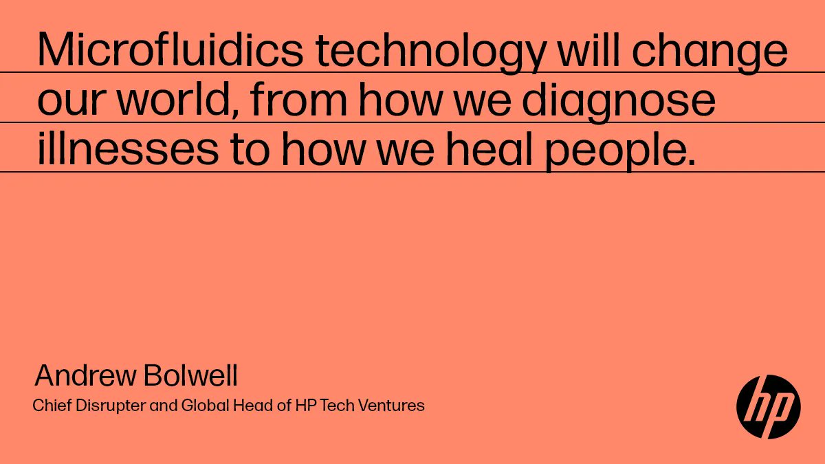 hplabs's tweet photo. Are you ready to think like a #futurist?
@andrewbolwell looks through the lens of a futurist to explore some of the exciting technologies and #trends bound to shape our future lives – starting with #microfluidics.
#FuturecastingbyHP https://t.co/pdCMpbBHSn