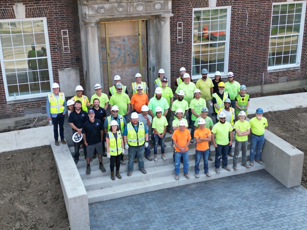 Thank you to our entire construction team!  Happy Construction Week and thanks to everyone of these dedicated construction workers!  #BelongingTogether #GHSDreamBig