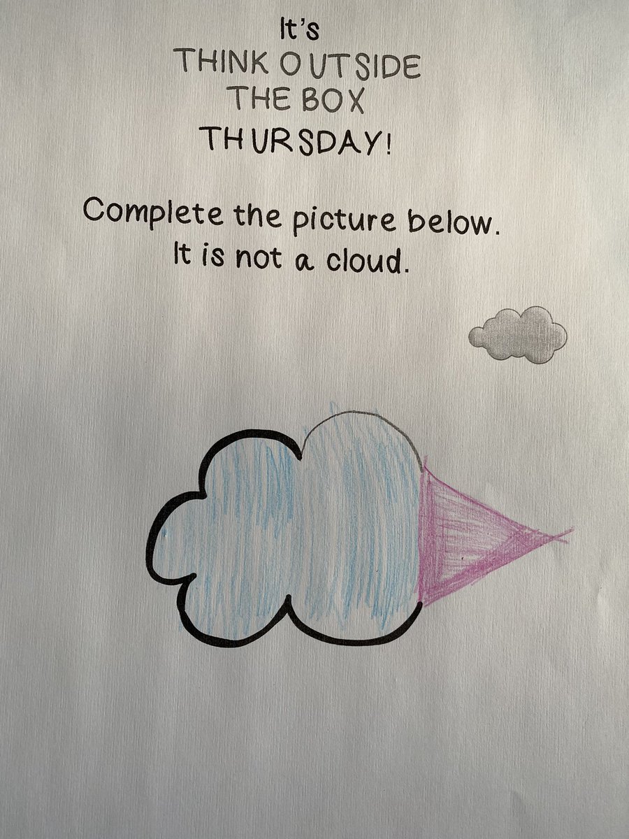 Ms_Trottier's tweet photo. An awesome first #thinkoutsidetheboxthursday https://t.co/70C3n5L7oI