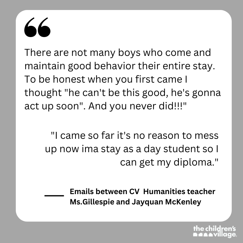 It only takes one positive relationship to impact the life of a young person. For Jayquan that was Ms. Gillespie & her classroom where they were able to share a special bond. Join us in providing the high-quality education & life-changing relationships that all young ppl deserve.