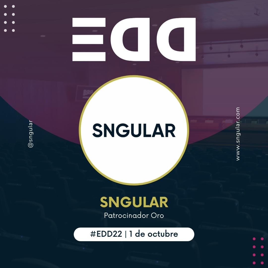 Queremos dar las gracias a <a href="/sngular/">Sngular</a> por confiar en nosotros y ayudar a hacer posible #EDD22 ¡Muchas gracias!
ℹ️Sngular es un ecosistema de tecnología y talento que desarrolla proyectos de transformación para empresas y profesionales
👉sngular.com
#PatrocinadoresEDD