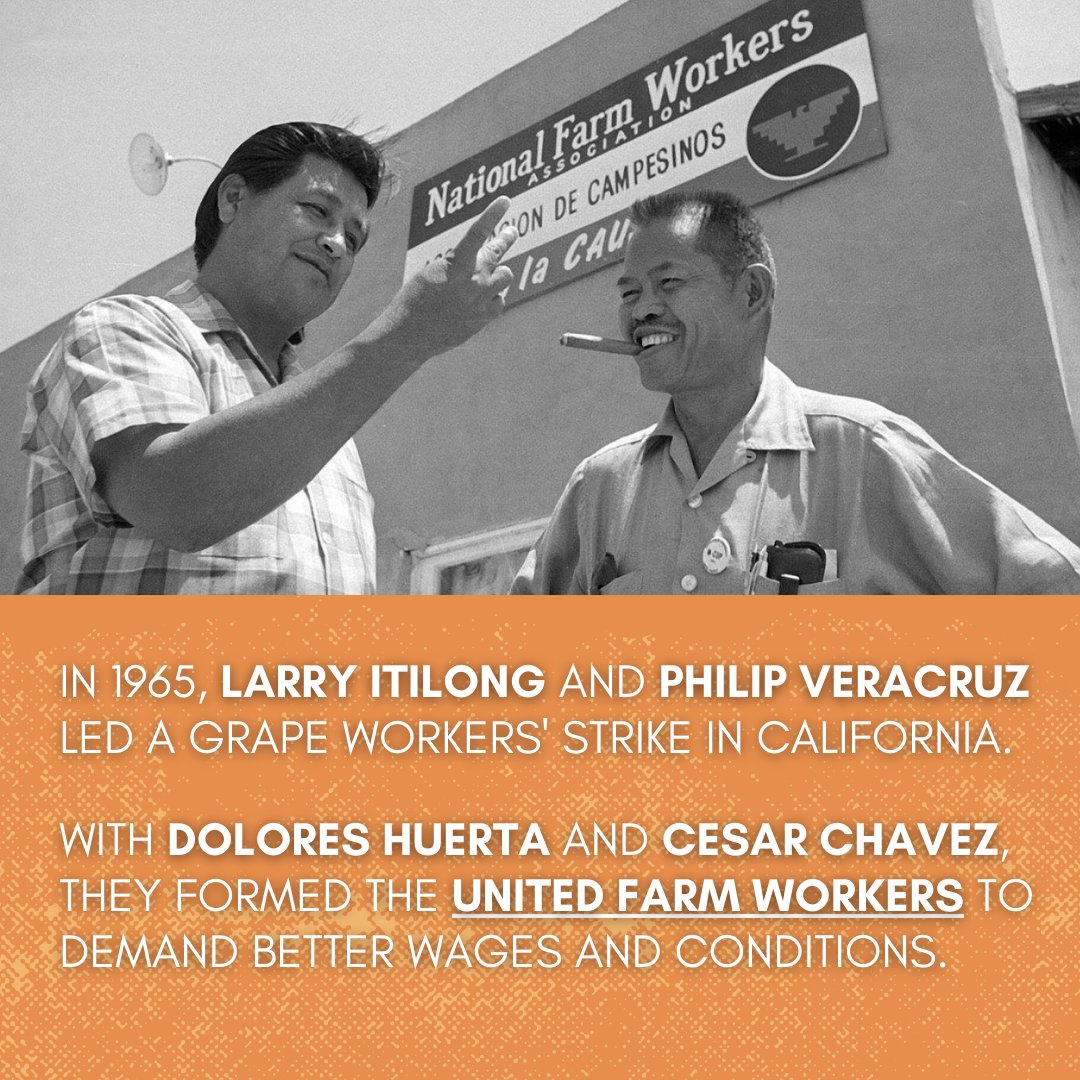 ajsocal_'s tweet photo. It's Hispanic Heritage Month! Learn more about the Delano Grape Strike, a historical labor movement. Advancing Justice Southern California stands in solidarity with our Latinx allies and partners. https://t.co/JzT5y1PiHy