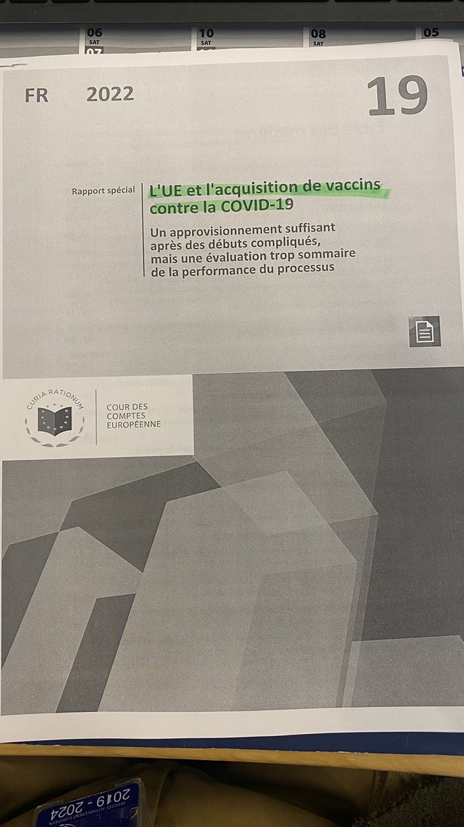 GwadaSoundBoy's tweet photo. @Qofficiel ❌ La cour des comptes de l’UE confirme que la présidente de la Commission Von der Leyen a négocié le plus gros contrat d’achat de vaccins (#pfizer) dans son coin. ⬇ https://t.co/FDDjWZCPEt