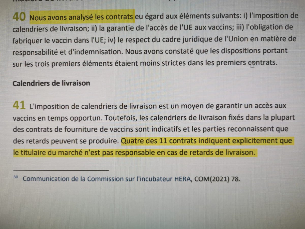 GwadaSoundBoy's tweet photo. @Qofficiel ❌ La cour des comptes de l’UE confirme que la présidente de la Commission Von der Leyen a négocié le plus gros contrat d’achat de vaccins (#pfizer) dans son coin. ⬇ https://t.co/FDDjWZCPEt