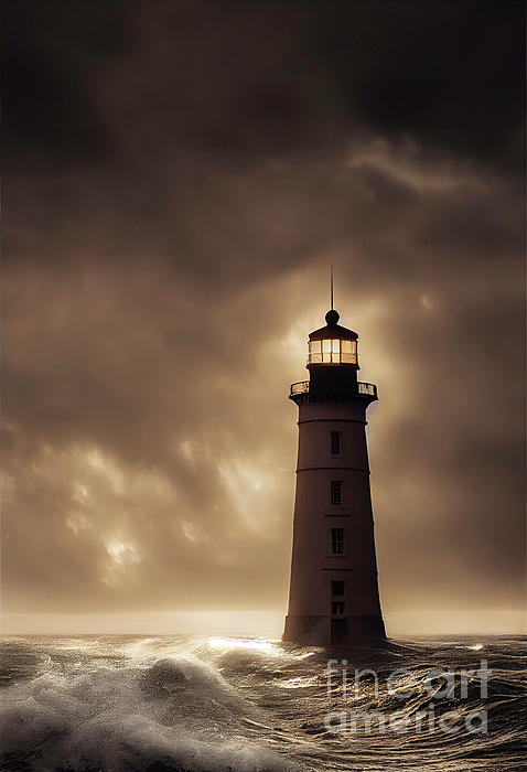 bateman_billy's tweet photo. New artwork for sale! - "Lighthouse with a Storm" - https://t.co/FZ1RqaHcAT @fineartamerica https://t.co/cJcJZQmfsL