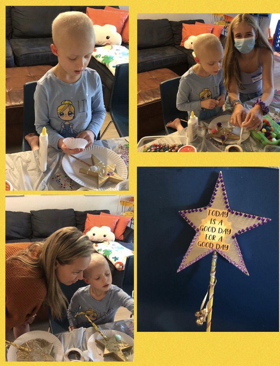 A 4 year old superstar making some super stars last night! ⭐️ <a href="/chris_haven/">Christopher's Haven</a>