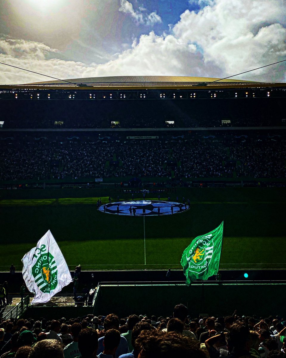 dvs1976's tweet photo. #SportingCP #ChampionsLeague2022 #scptot https://t.co/OxAyAoJzSH