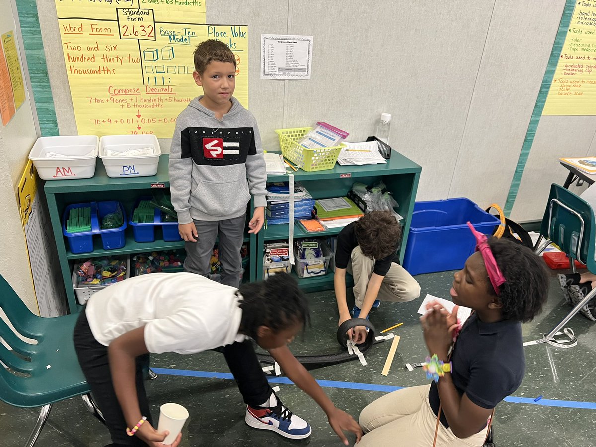 My 5th graders tested out ramp height, hill height and loops this week! They can’t wait to use this data for their roller coaster deigns next week! <a href="/JustES_STEM/">Riverwalk STEM Academy @ Just Elementary School</a> <a href="/WeAreHAEST/">HAEST</a> <a href="/HCPSElemScience/">HCPSElemScience</a>